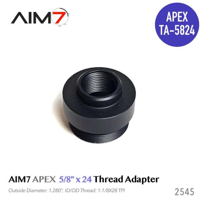 AIM7 TA-5/8X24 APEX Modular Comp Thread Adapter