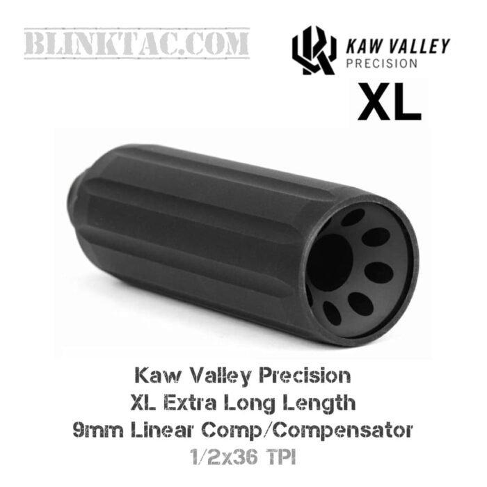 Kaw Valley Precision XL Extra Long Length 9mm Linear Comp/Compensator 1/2x36 TPI