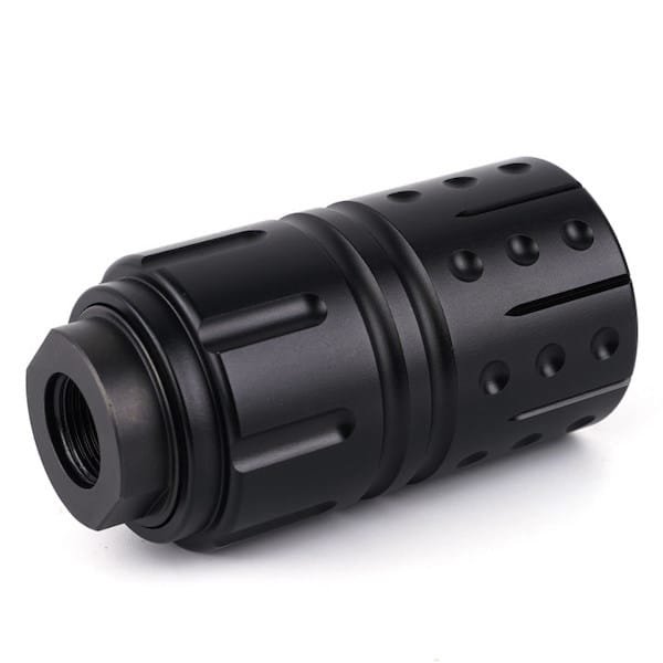 .223/5.56 Muzzle Brake 1/2x28RH Device Tactical Compensator .223 Thread W/ Sleeve Nut TTN-B1/56 - Image 10