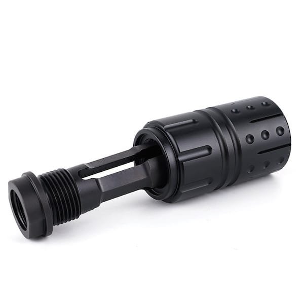 .223/5.56 Muzzle Brake 1/2x28RH Device Tactical Compensator .223 Thread W/ Sleeve Nut TTN-B1/56 - Image 5