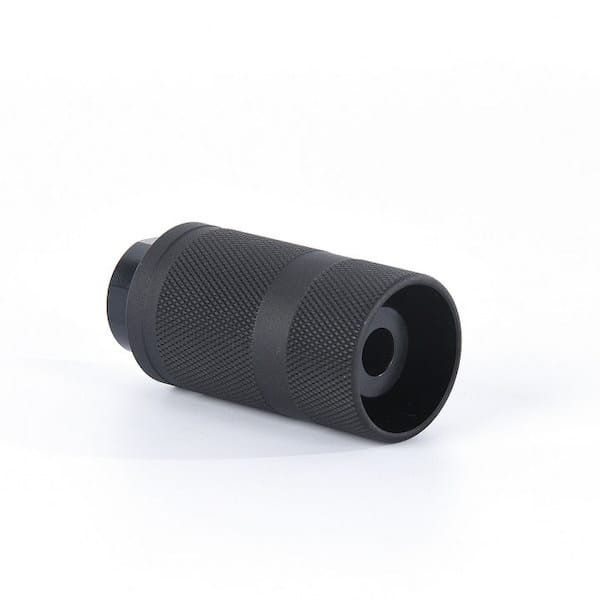 3.223/5.56 1/2x28 TPITPI Precision Muzzle Brake CNC Steel With Aluminium Threaded Sleeve Can QPQ Finished Coating - Image 3