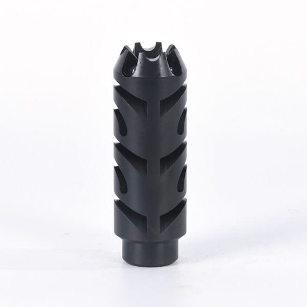 556 Muzzle Brake 1/2x28 Thread 223 Cal Heat Treated Steel QPQ Black Crush Washer MB 82 - Image 3