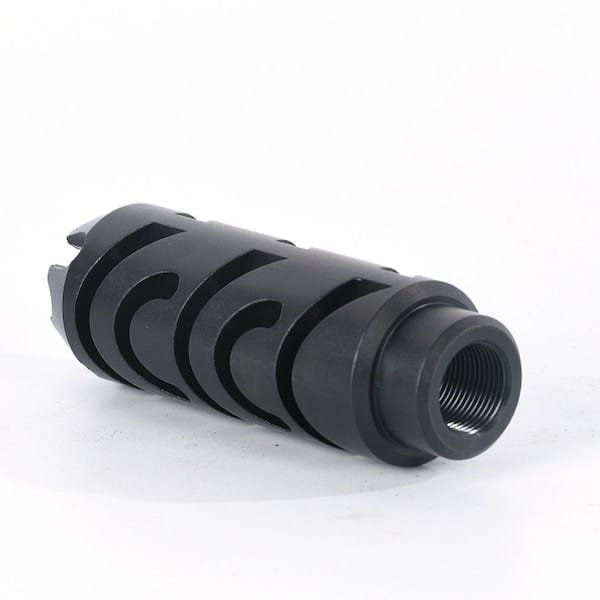 556 Muzzle Brake 1/2x28 Thread 223 Cal Heat Treated Steel QPQ Black Crush Washer MB 82 - Image 4
