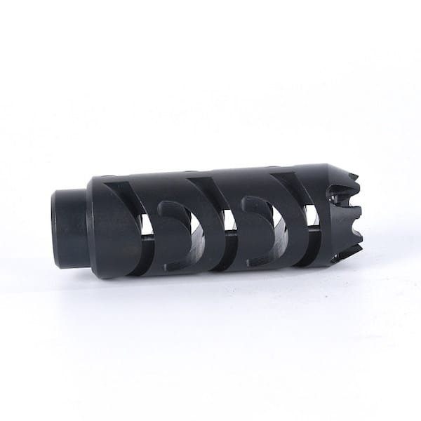 556 Muzzle Brake 1/2x28 Thread 223 Cal Heat Treated Steel QPQ Black Crush Washer MB 82 - Image 6