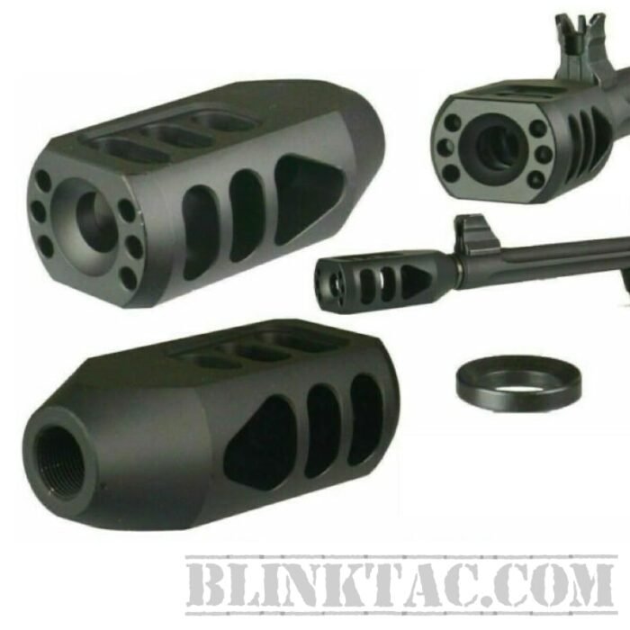 Tanker Muzzle Brake 6061 For 223/556 1/2x28