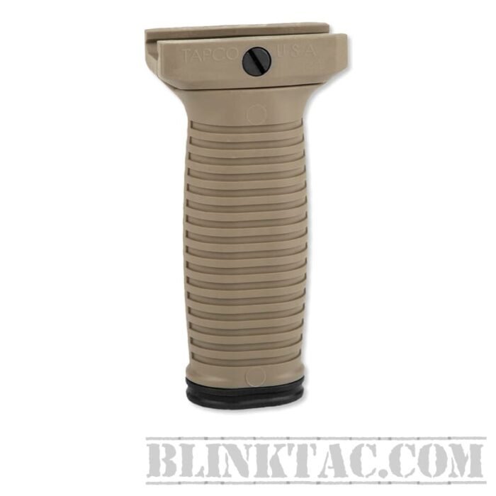 Vertical Grip, Polymer, Acc. Compartment, Picatinny - FDE Tan