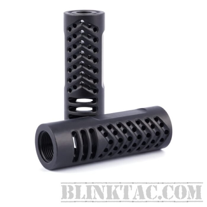 Multi Hole Design High Quality Steel Muzzle Brake .223/5.56 . Tactical Muzzle Device 1/2x28  With Free Timing Nut And Crush Washer MB460