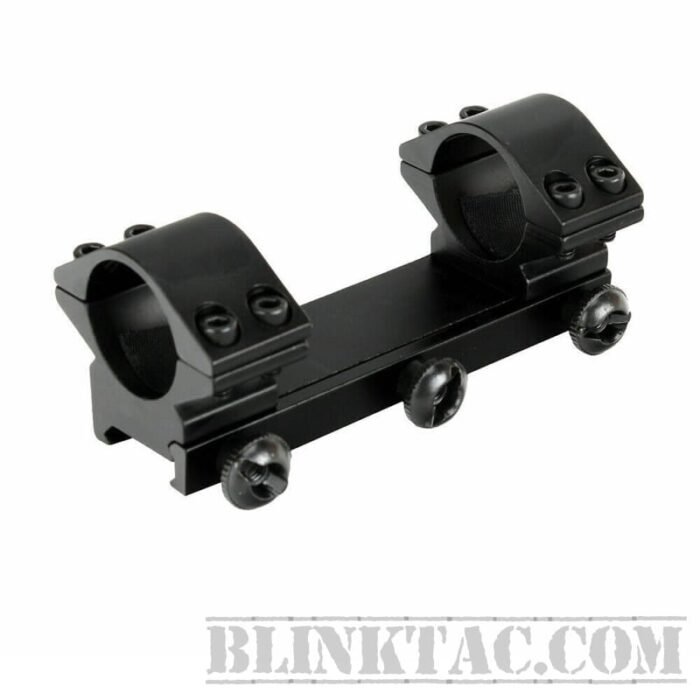 Double Ring Low Profile Picatinny Weaver Scope Mount Ring 1"