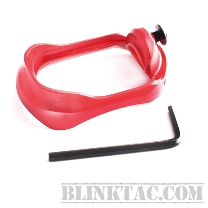 Anodized Aluminum Flared Magwell For Glock Gen1,2,3,4 RED