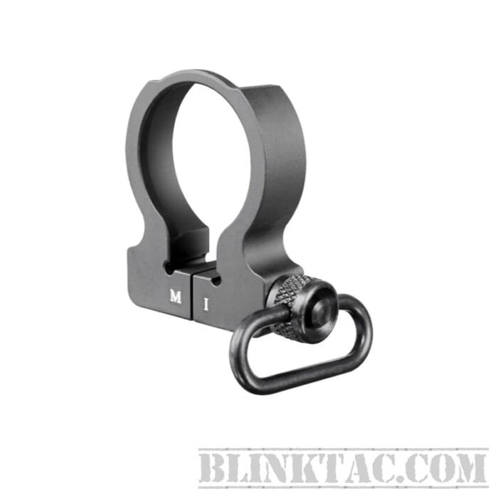Midwest Industries, Quick Detach End Plate Sling Adapter for 4-position or 6-position CAR/M4 Stock, Black