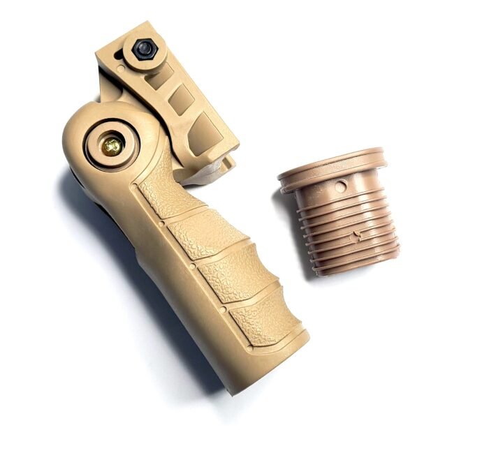 Tactical 5 Position Folding Vertical Picatinny Foregrip v3 - Image 4