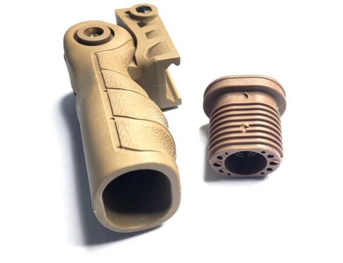 Tactical 5 Position Folding Vertical Picatinny Foregrip v3 - Image 3