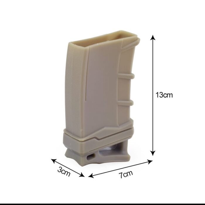 Tactical 5.56 Fast Magazine Pouch Rubber Holster Anti-slip Soft Shell Mag Holder FDE - Image 4