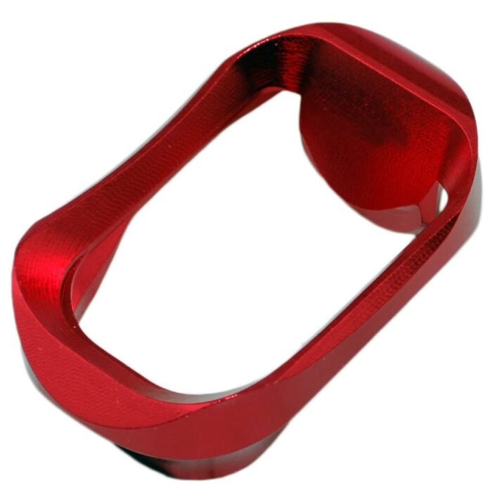 Anodized Aluminum Flared Magwell For Glock Gen1,2,3,4 RED - Image 6