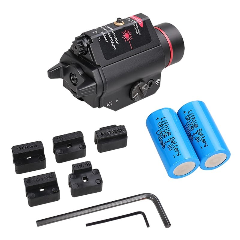 BlinkTac FENCER 1000 Lumens 2in 1 Flashlight Torch LIGHT Red Laser - Image 3