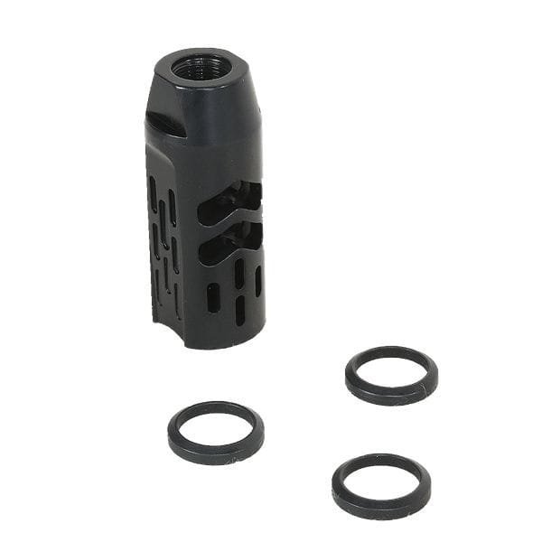 MB191 AR15 Steel Black .223/5.56 1/2x28 Muzzle Brake - Image 3