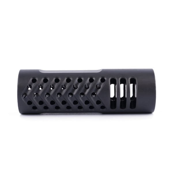 Multi Hole Design High Quality Steel Muzzle Brake .223/5.56 . Tactical Muzzle Device 1/2x28  With Free Timing Nut And Crush Washer MB460 - Image 6