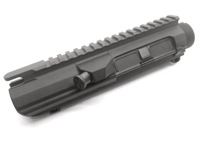 AR-308 DPMS Style Low Profile Stripped Upper Receiver assembled - Matte Black - Image 3