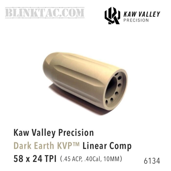 Kaw Valley Precision Linear Comp 45/40/10MM-5/8X24 Dark Earth