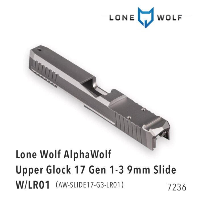 ALPHAWOLF SLIDE M/17 9MM GEN3 W/ LR01 MACHINING - Image 3