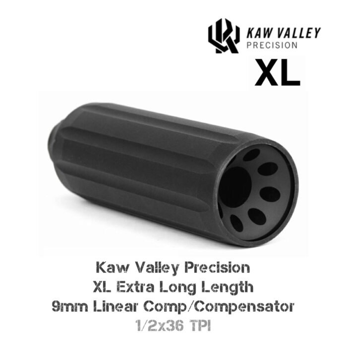 Kaw Valley Precision XL Extra Long Length 9mm Linear Comp/Compensator 1/2x36 TPI - Image 10