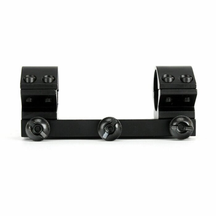 Double Ring Low Profile Picatinny Weaver Scope Mount Ring 1" - Image 4