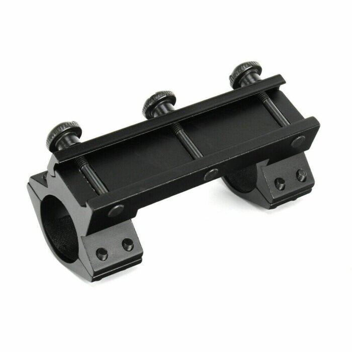 Double Ring Low Profile Picatinny Weaver Scope Mount Ring 1" - Image 5