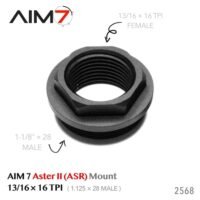 Aim7 Aster II (ASR) 13/16x16 mount 1.125x28 - 528 Tactical