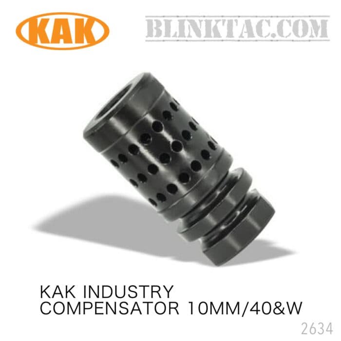 KAK Industry 10MM/40S&W COMPENSATOR 9/16x24 Muzzle