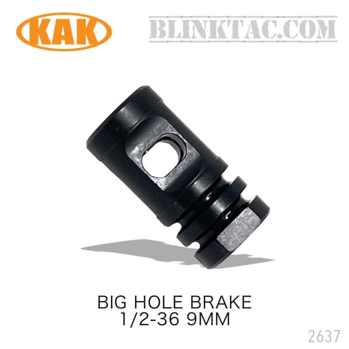 KAK Industry 1/2x36 Big Hole Muzzle Brake