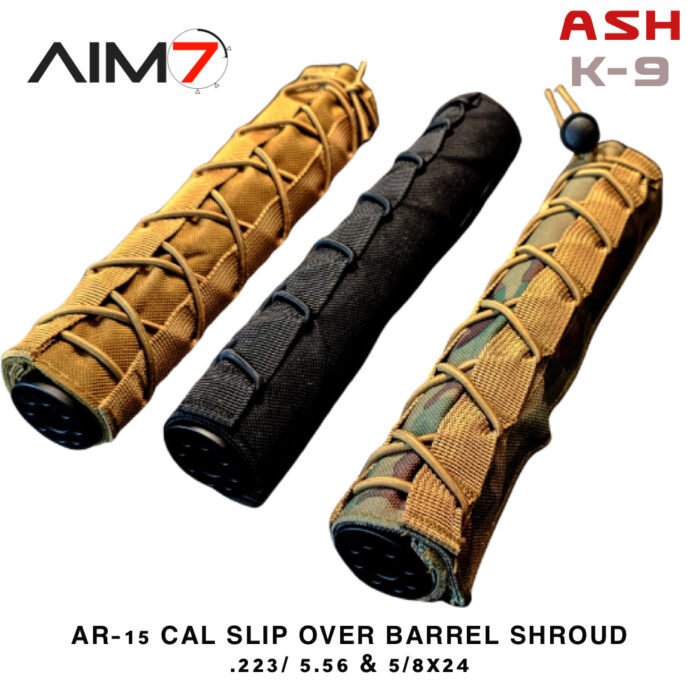 Aim7 ASH K-9 Faux Suppressor 1/2x28 & 5/8x24 - Image 4
