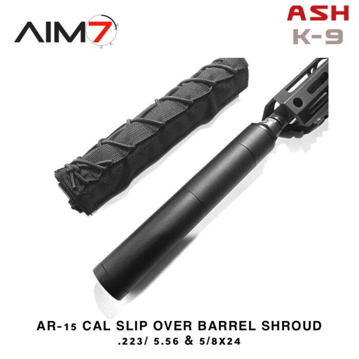 Aim7 ASH K-9 Faux Suppressor 1/2x28 & 5/8x24 - Image 6