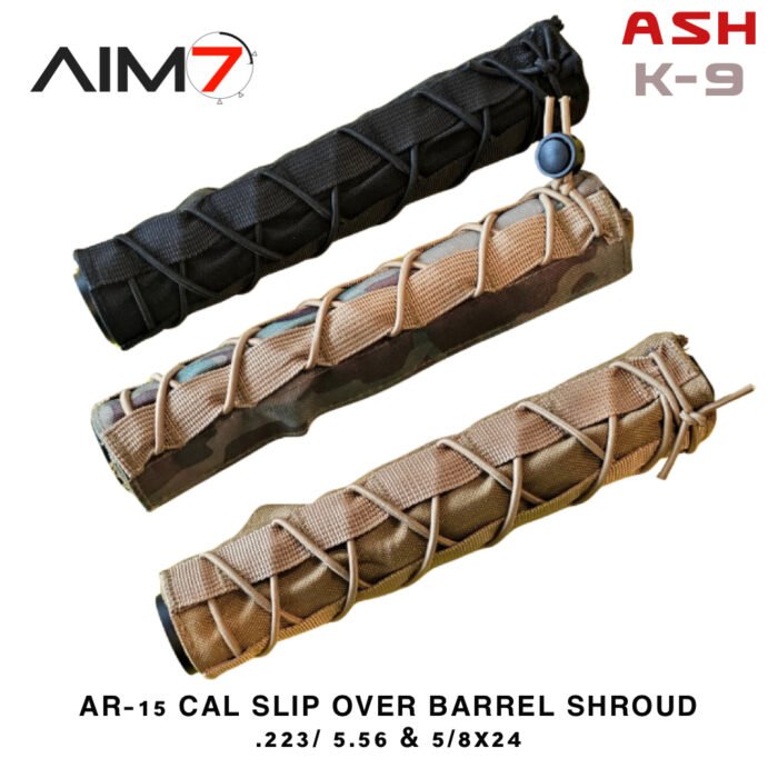 Aim7 ASH K-9 Faux Suppressor 1/2x28 & 5/8x24