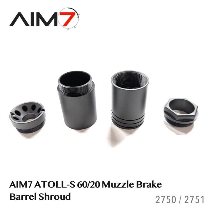 AIM7 ATOLL-S 60/20 Muzzle Brake - Image 3