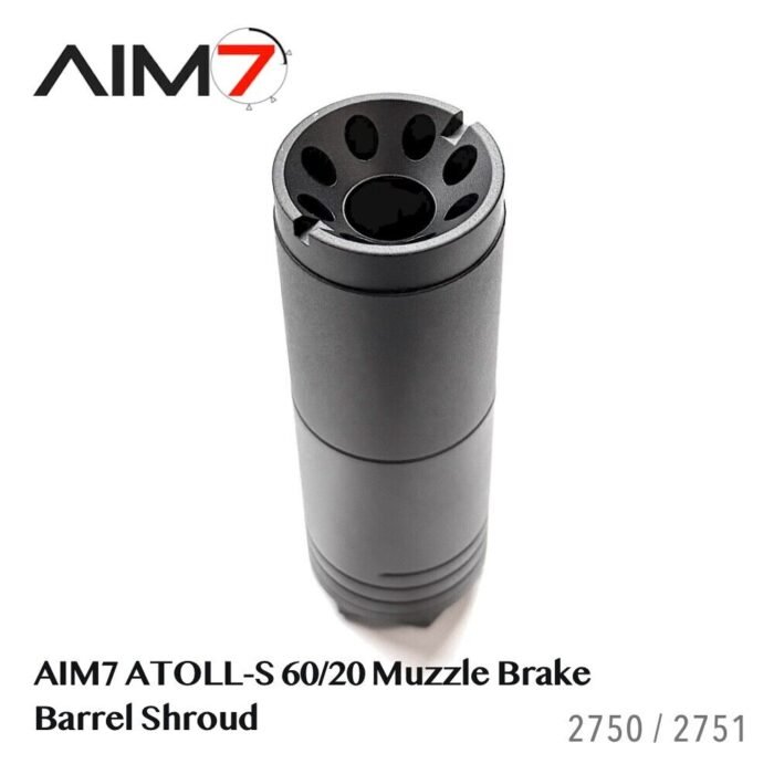 AIM7 ATOLL-S 60/20 Muzzle Brake - Image 4