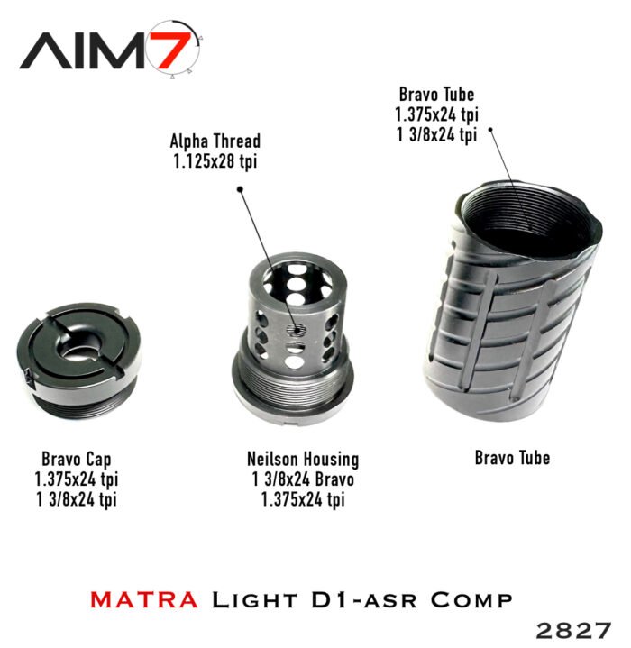 Aim7 MATRA LIGHT D1 1.375X24  & Booster Houding - Image 3