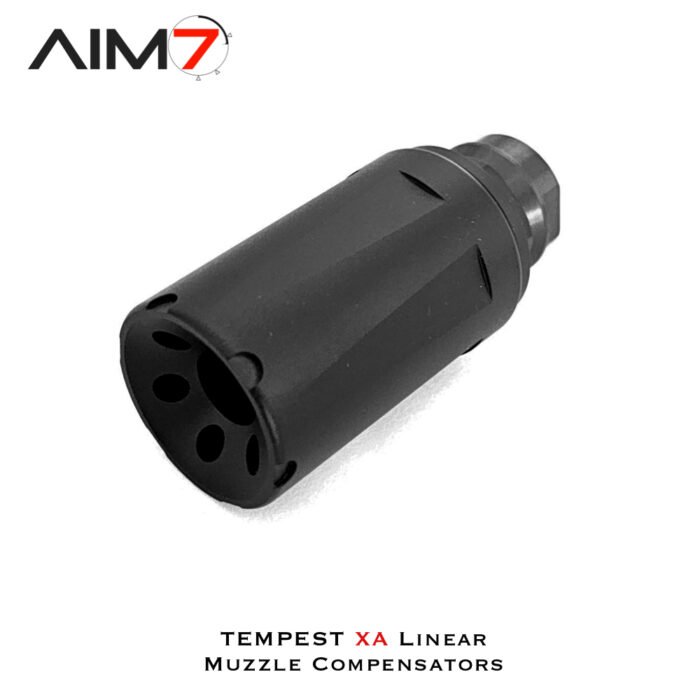 AIM7 TEMPEST XA Linear Muzzle Compensators ASR 13/16X16 with Breek Arms Muzzle Brake 2BO - Image 11