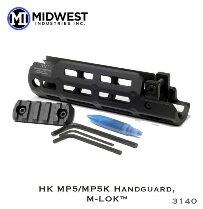Midwest Industries HK MP5/MP5K Handguard, M-LOK™