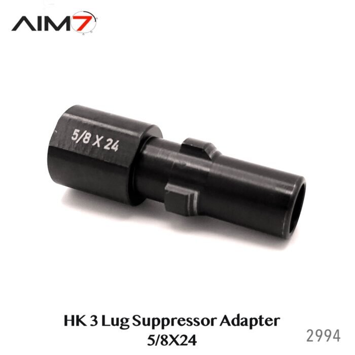 Aim7 HK 3 Lug Suppressor Adapter Steel Black - Image 11