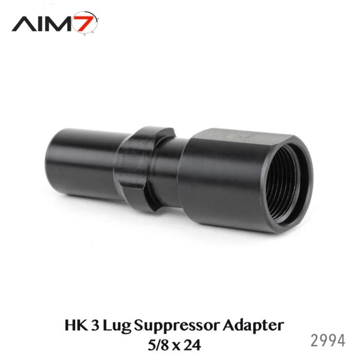 Aim7 HK 3 Lug Suppressor Adapter Steel Black - Image 16