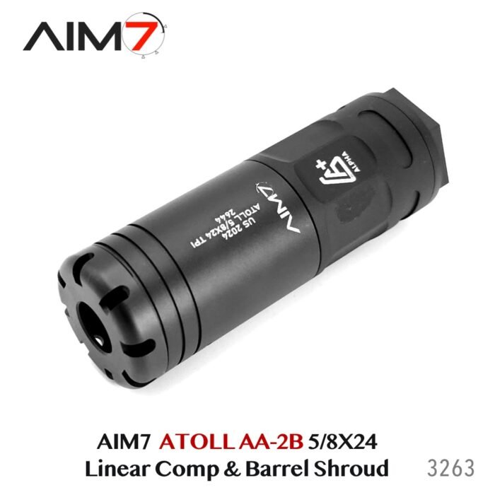 AIM7 ATOLL AA-2.5B 5/8 x 24 Barrel Shroud System