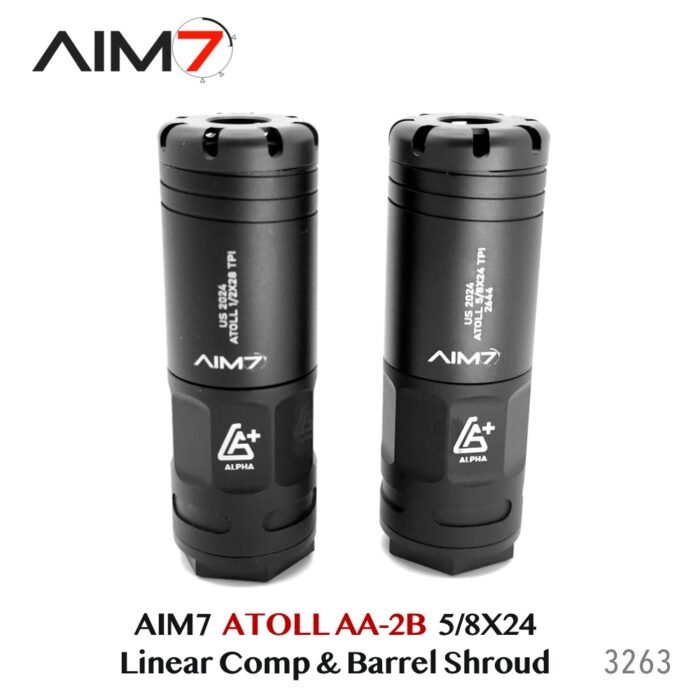 AIM7 ATOLL AA-2.5B 5/8 x 24 Barrel Shroud System - Image 13