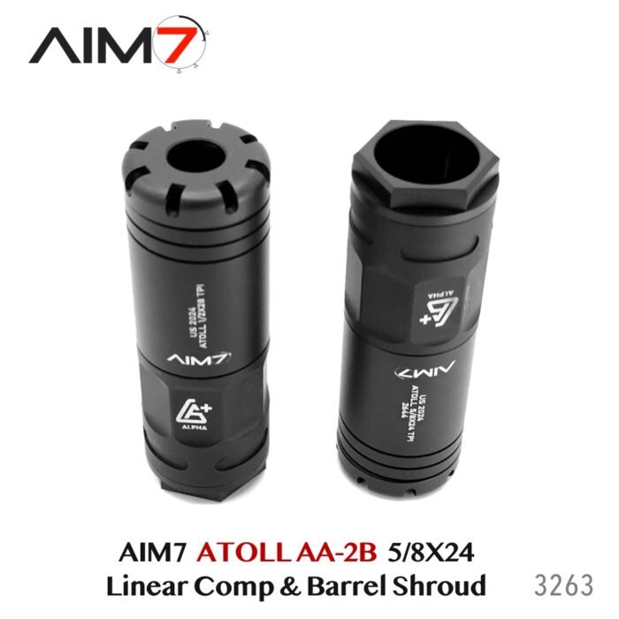 AIM7 ATOLL AA-2.5B 5/8 x 24 Barrel Shroud System - Image 11