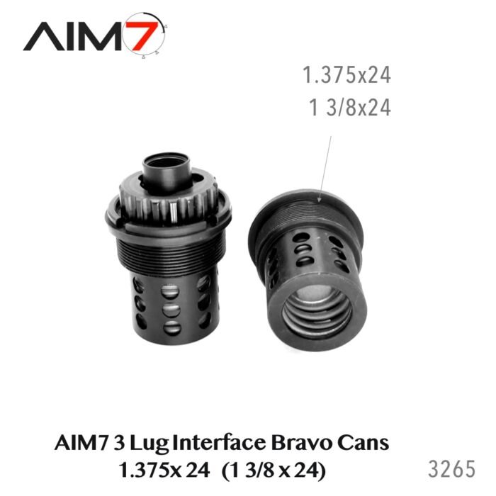 AIM7 TORIKA-B 3-LUG Interface Bravo Can 1 3/8x24 (1.375x24) 556,223,9mm, 30cal. - Image 12