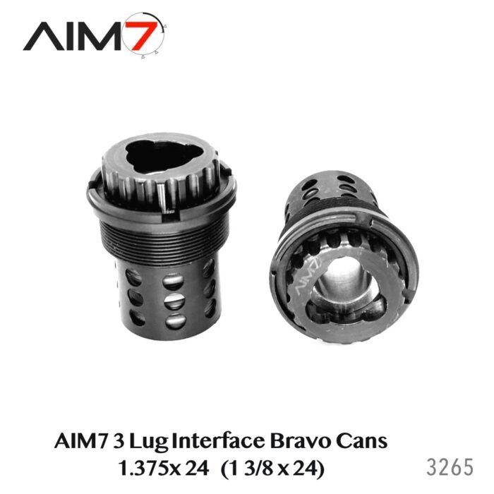 AIM7 TORIKA-B 3-LUG Interface Bravo Can 1 3/8x24 (1.375x24) 556,223,9mm, 30cal. - Image 6