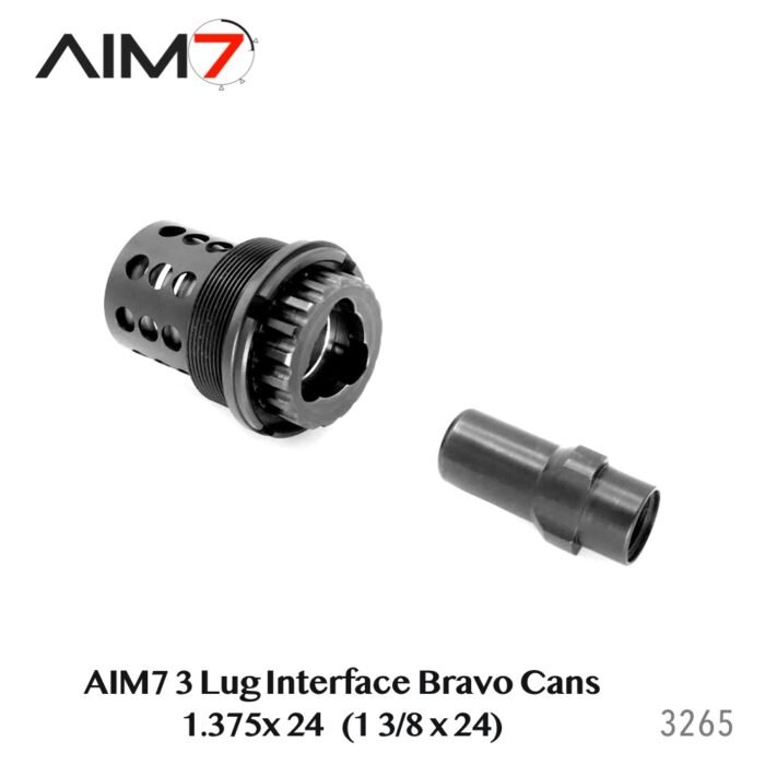 AIM7 TORIKA-B 3-LUG Interface Bravo Can 1 3/8x24 (1.375x24) 556,223,9mm, 30cal. - Image 9