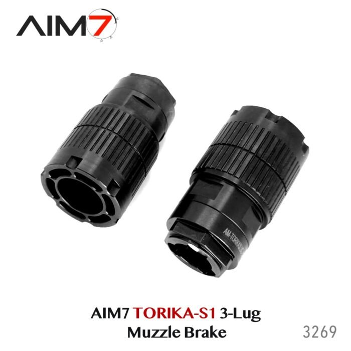 Aim7 TORIKA-S1 Muzzle Brake with 3-Lug Interface - Image 4