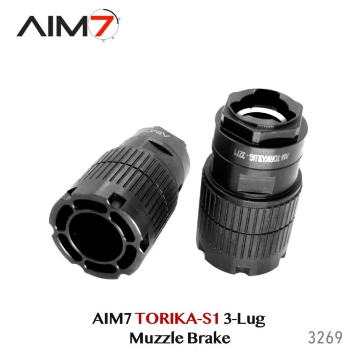 Aim7 TORIKA-S1 Muzzle Brake with 3-Lug Interface - Image 7