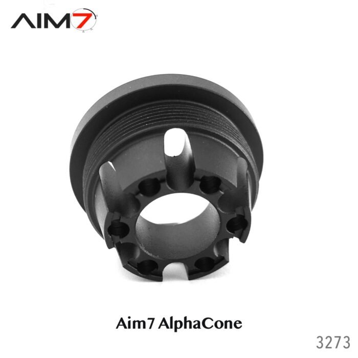 AIM7 APEX 2.0 Knurled Modular Comp With AlphaCone 556/308/9mm/45ACP/30CAL - Image 7