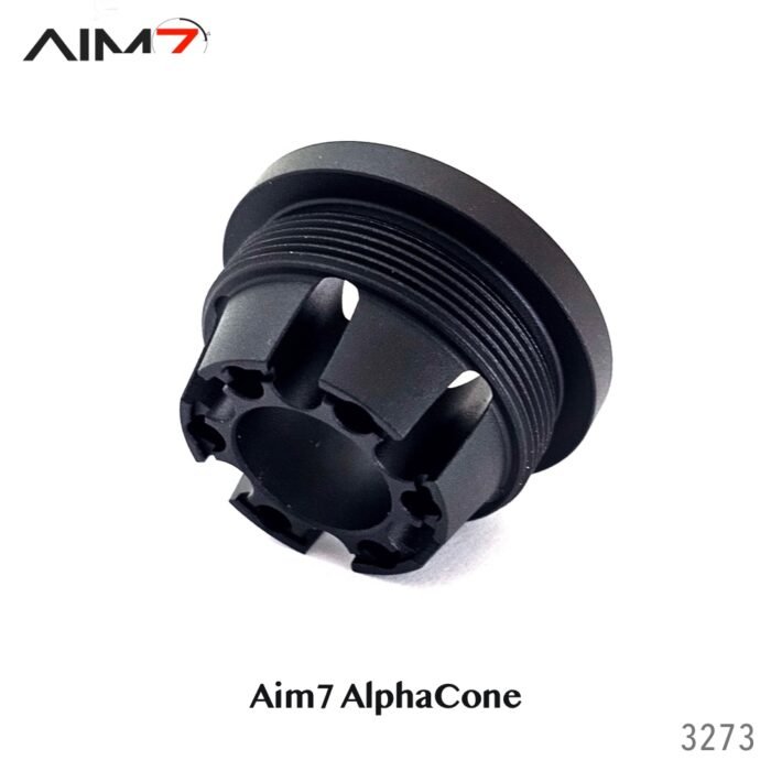 AIM7 APEX 2.0 Knurled Modular Comp With AlphaCone 556/308/9mm/45ACP/30CAL - Image 9
